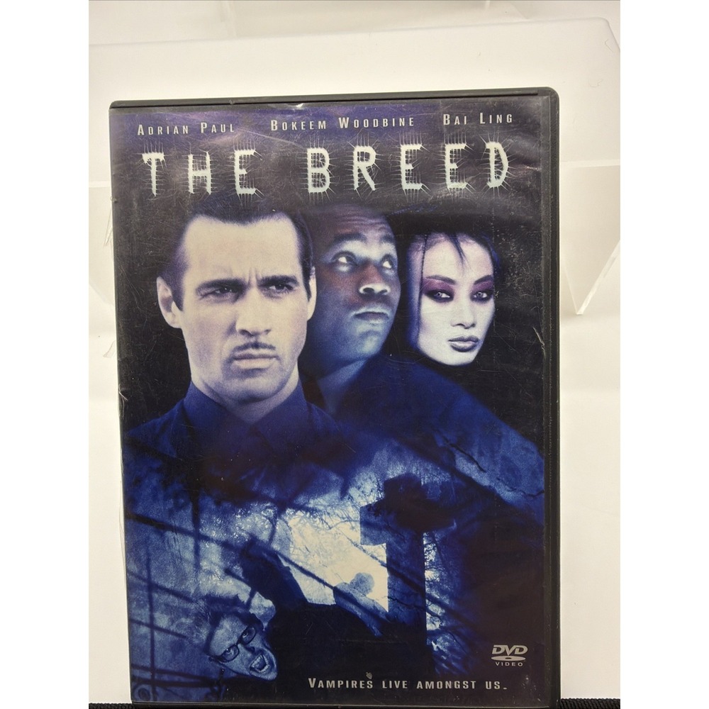 The Breed 2001 DVD Widescreen Action Horror Bokeem Woodbine Adrian Paul Bai Ling